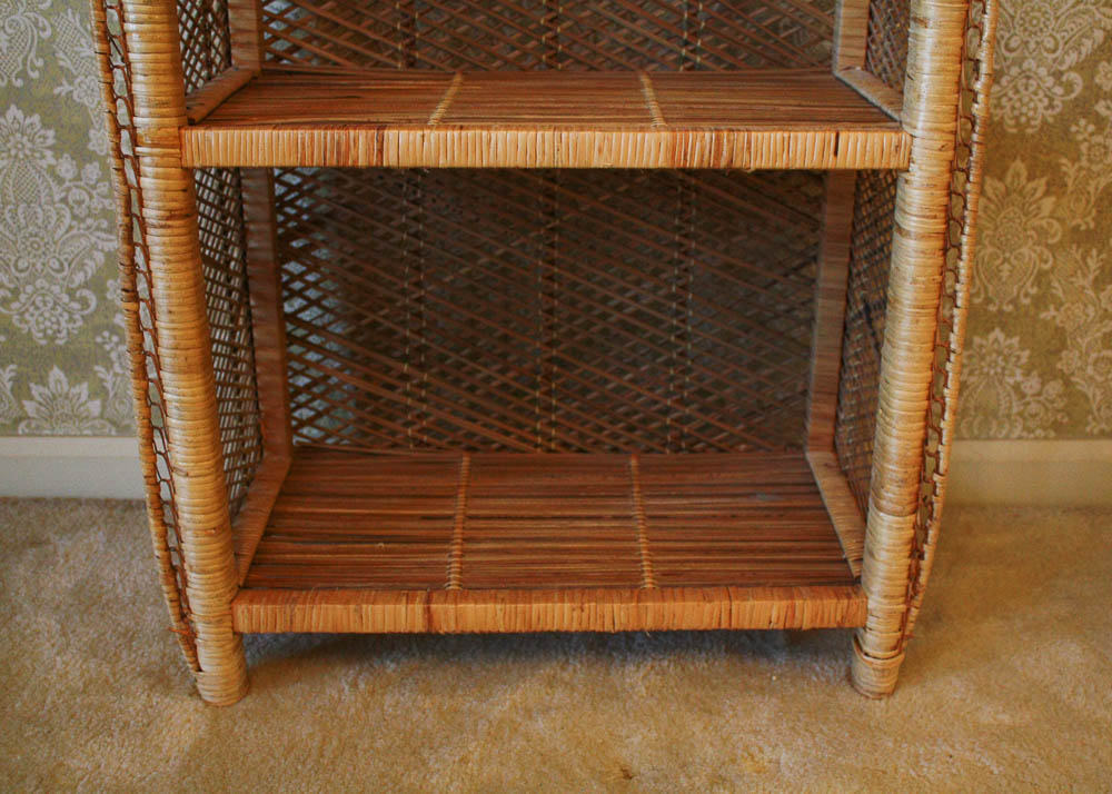 Arched Wicker Shelf EBTH