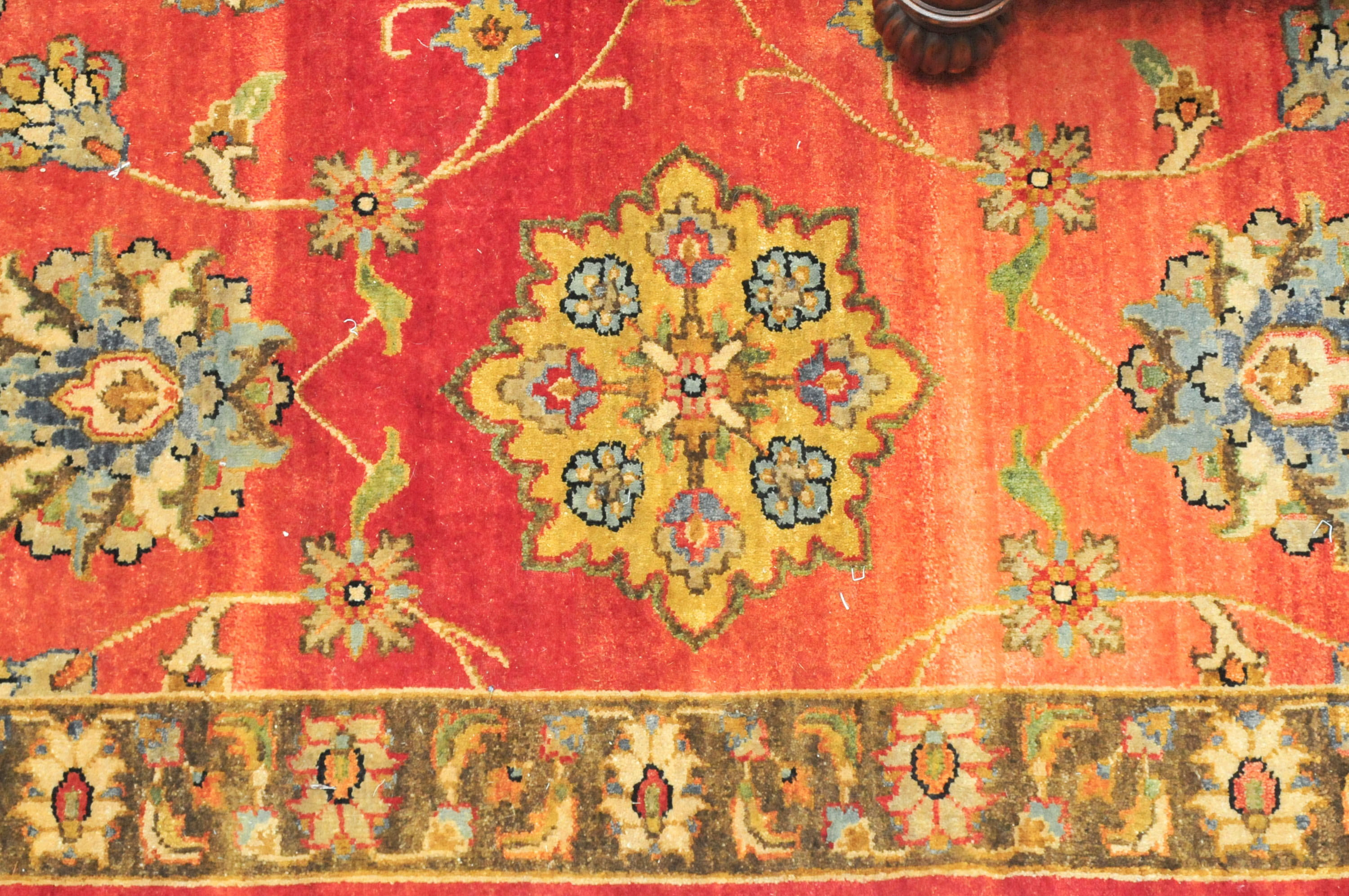 Persian Style Wool Area Rug EBTH