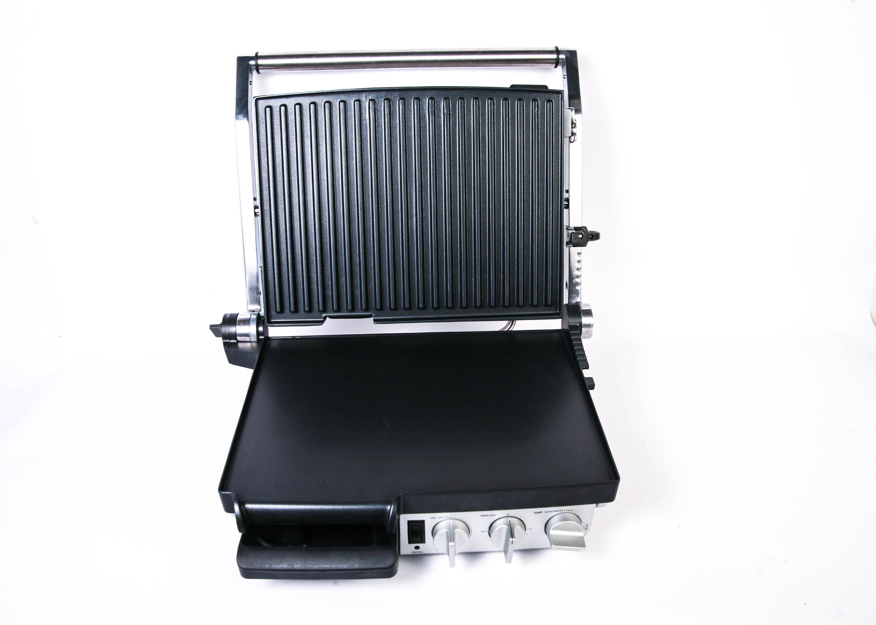 Breville Panini Press 800GRXL DieCast Indoor Barbecue and Grill EBTH