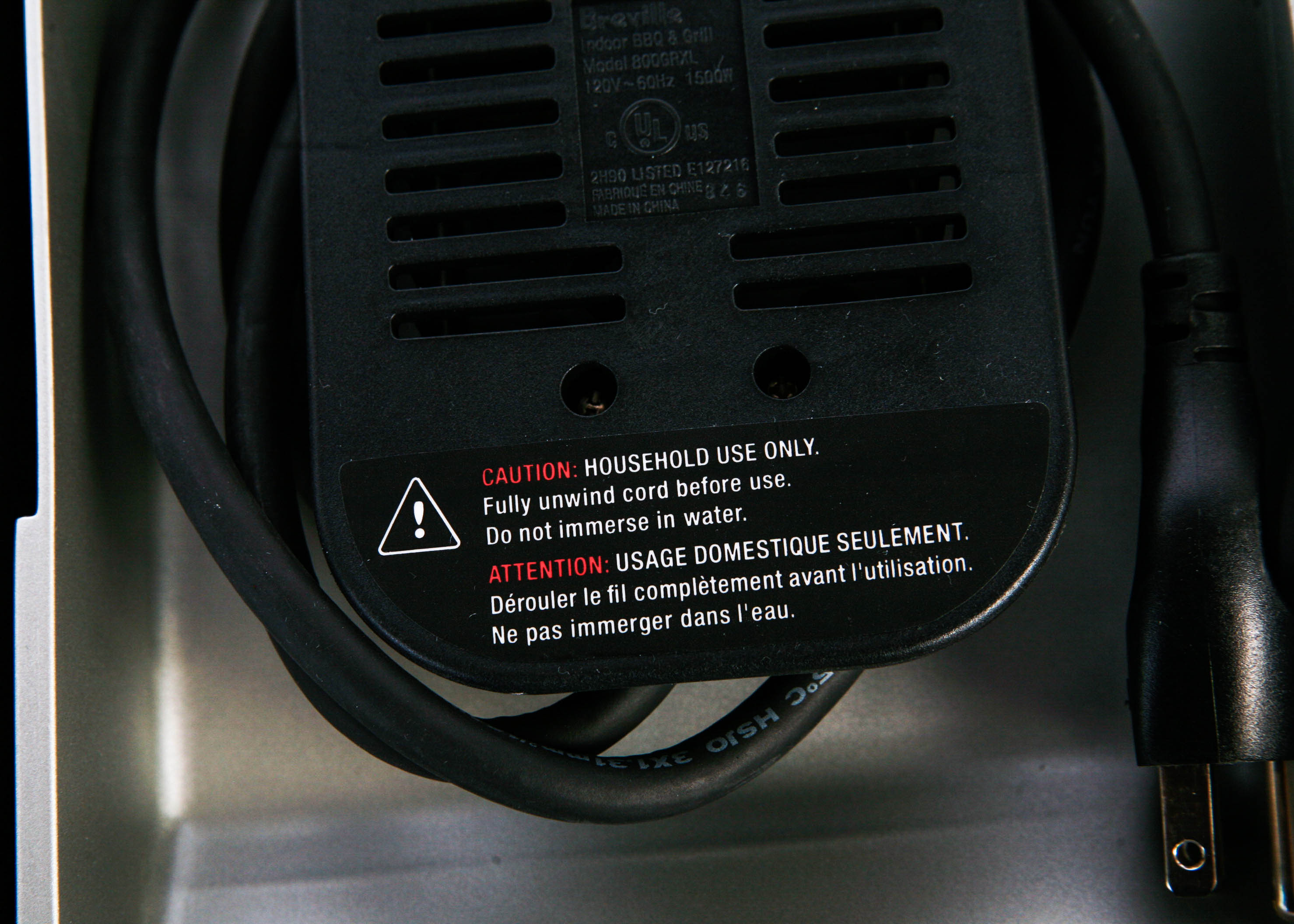 Breville Panini Press 800GRXL DieCast Indoor Barbecue and Grill EBTH