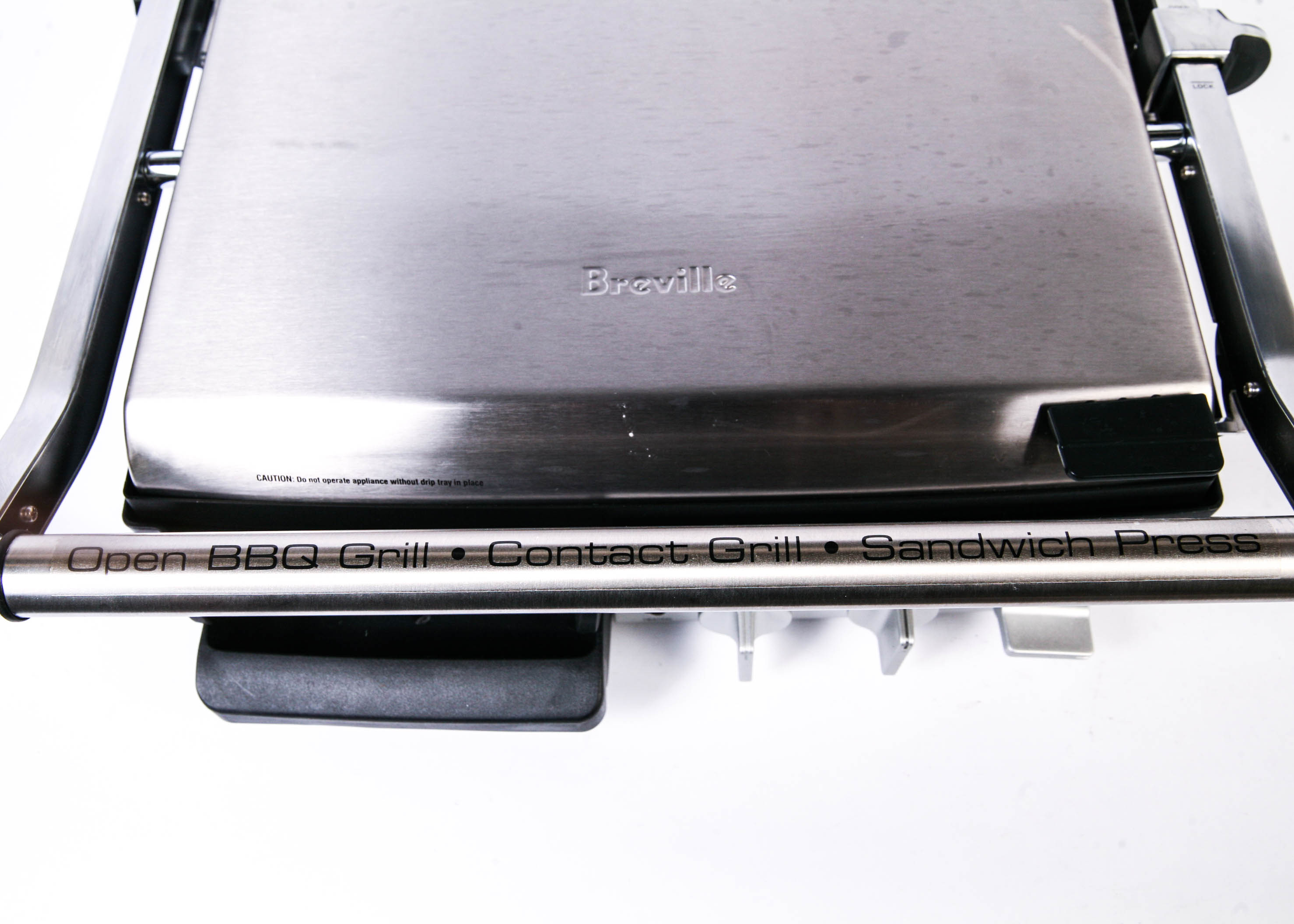 Breville Panini Press 800GRXL DieCast Indoor Barbecue and Grill EBTH