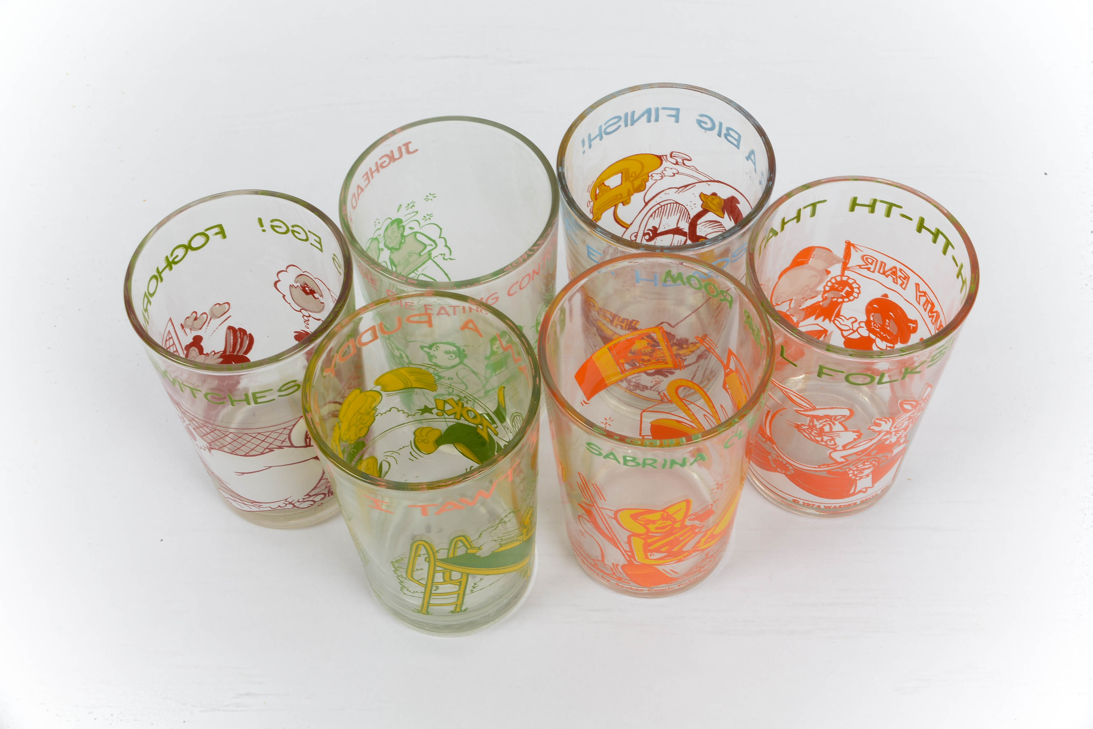 Warner Brothers Jughead Juice Glasses EBTH