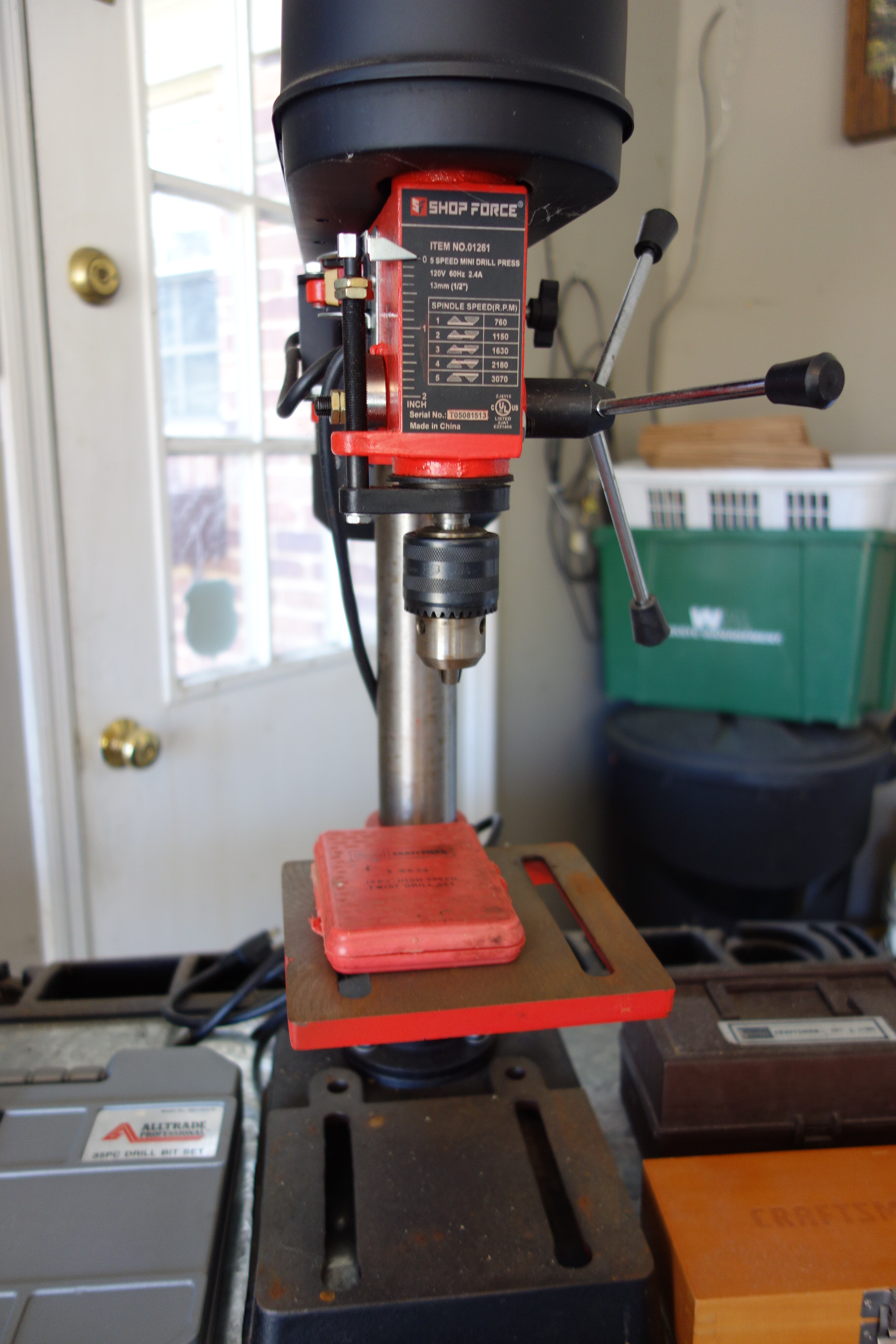 Shop Force Table Top Drill Press EBTH