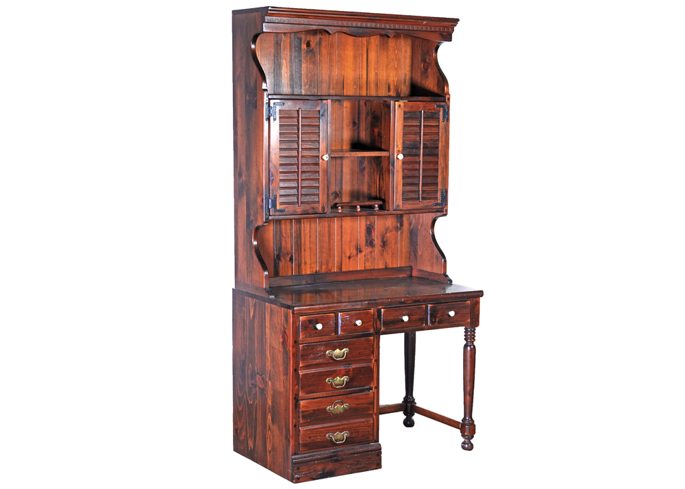 Ethan Allen Old Tavern Pine Storage Desk EBTH