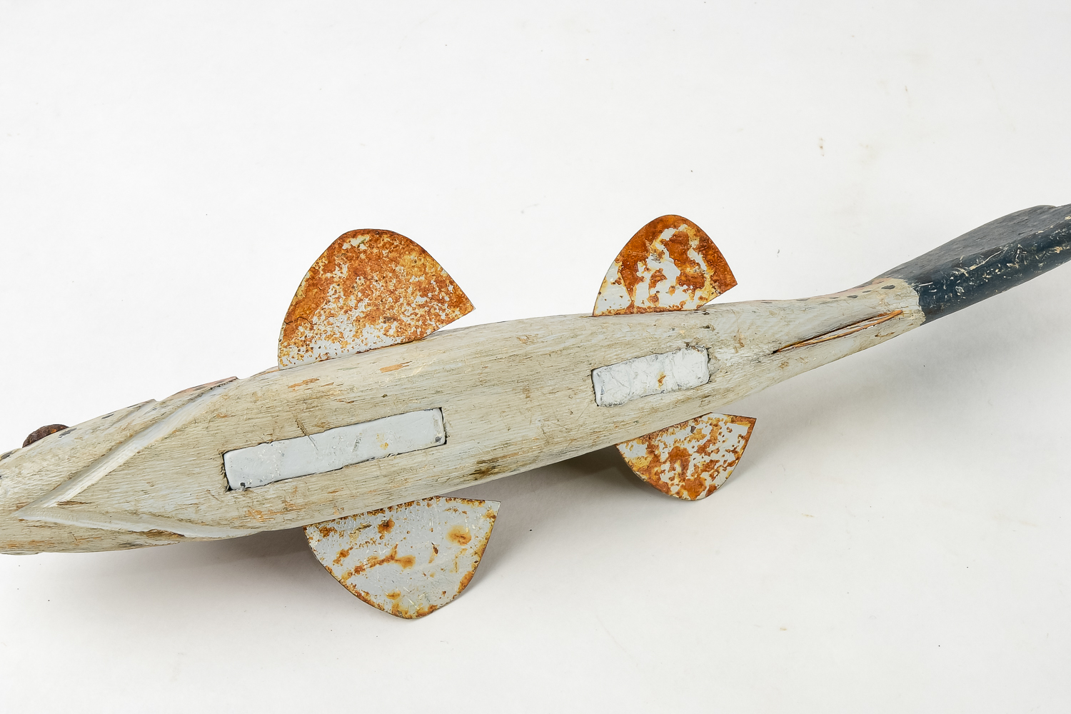 HandCarved Folk Art Fish Decoys EBTH