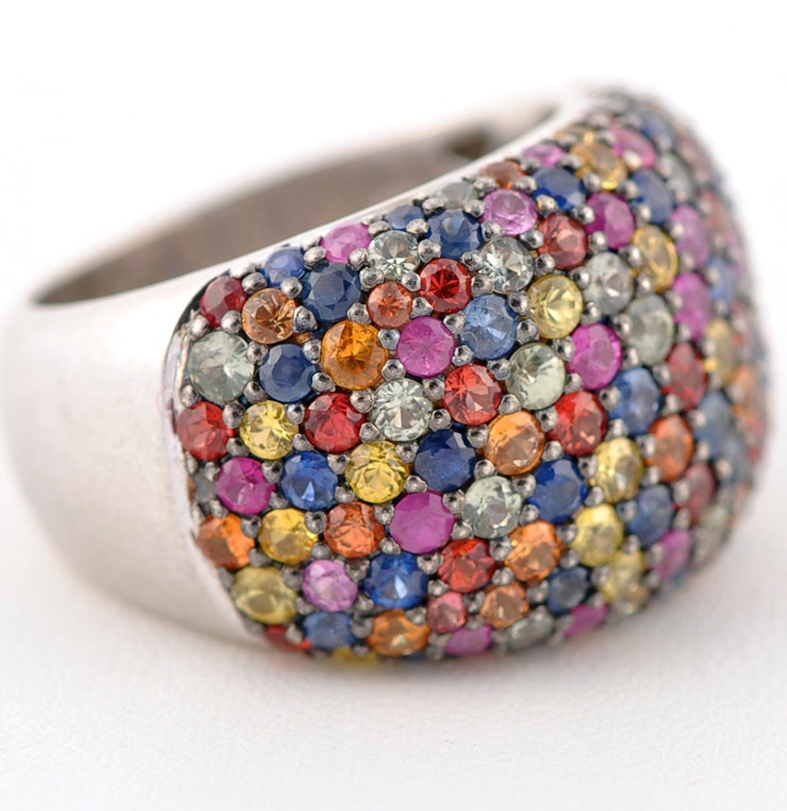 Effy Multicolor Sapphire Ring Effy Multicolor Sapphire Ring