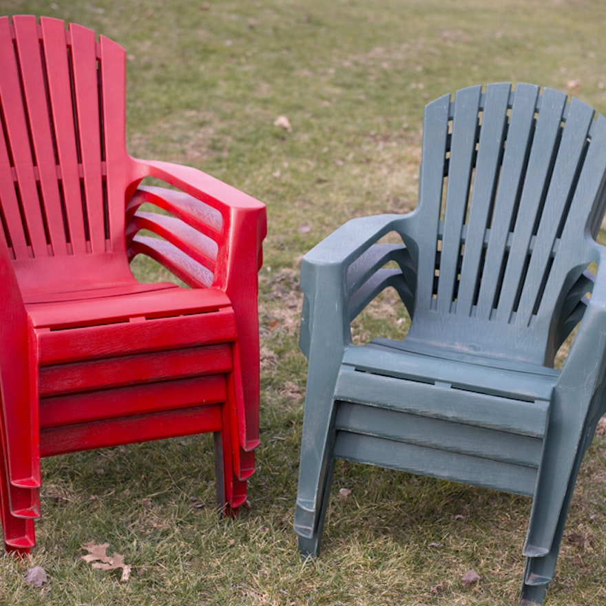 Adirondack Stacking Chairs | EBTH