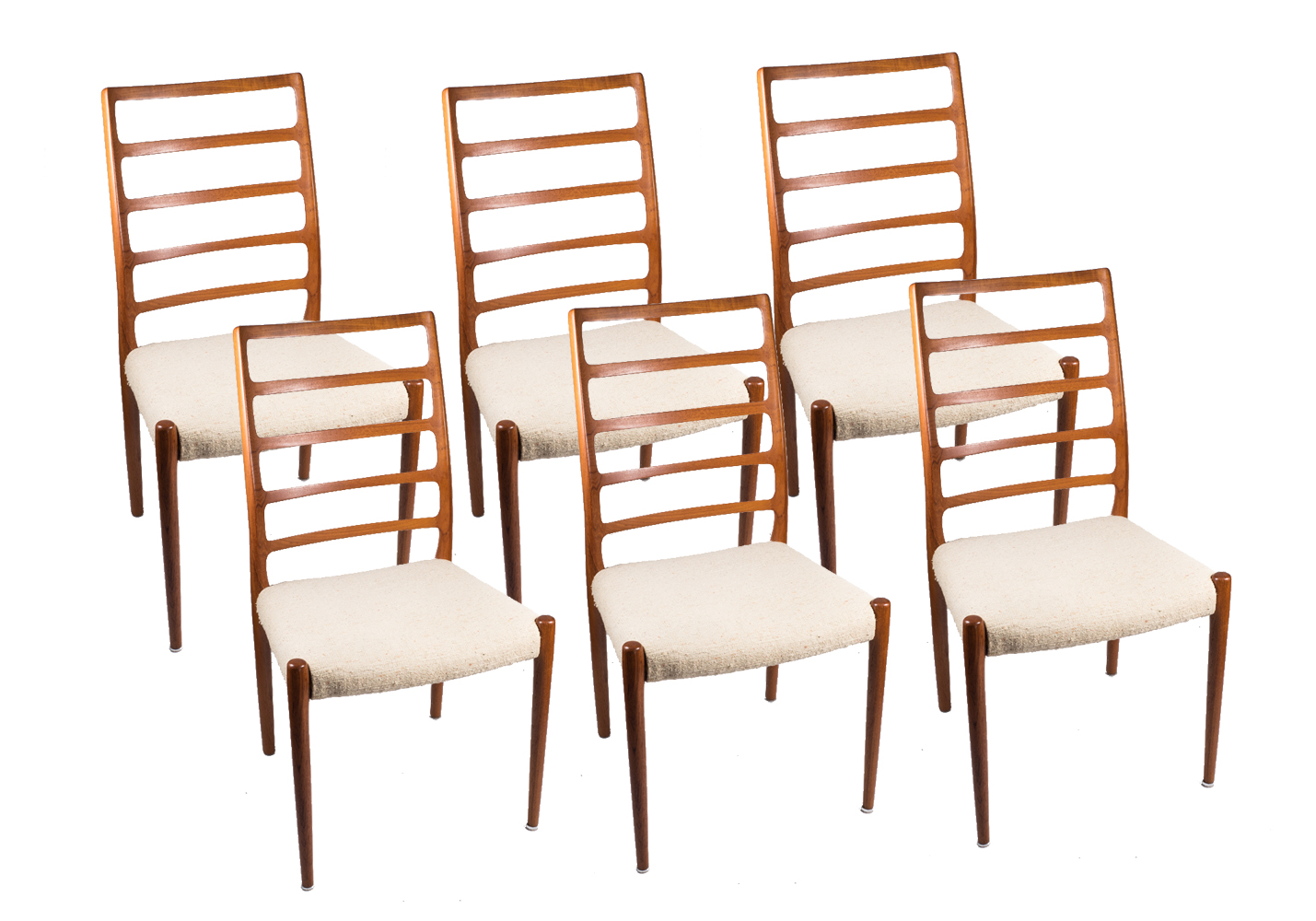 J.L. Moller Teak Chairs EBTH
