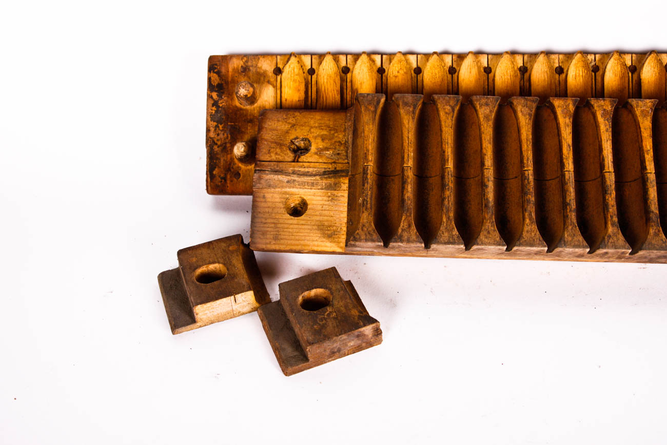 Trio of Hart & Hertel Wooden Cigar Molds EBTH