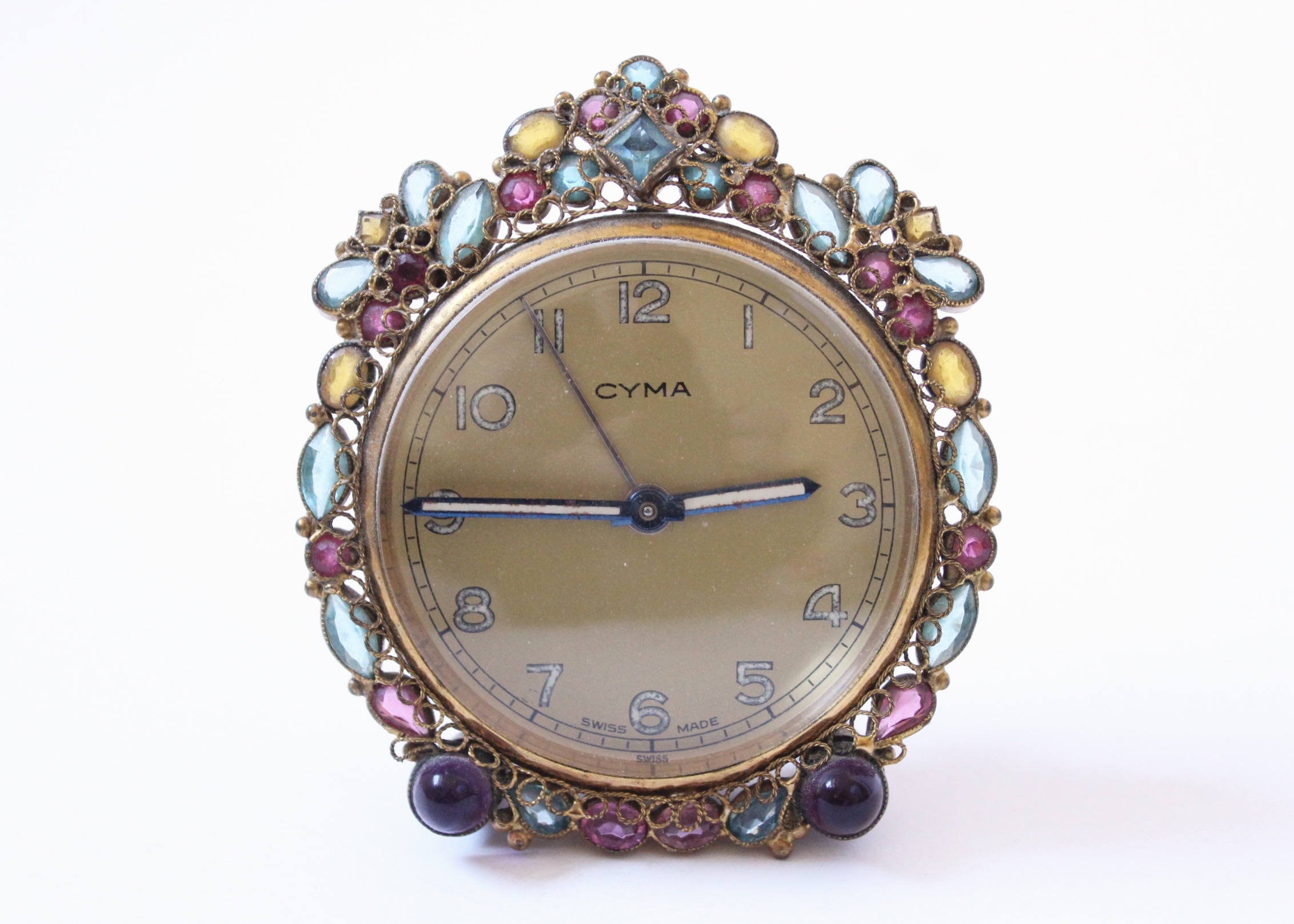 Vintage Cyma "Original by Robert" Swiss Alarm Clock EBTH