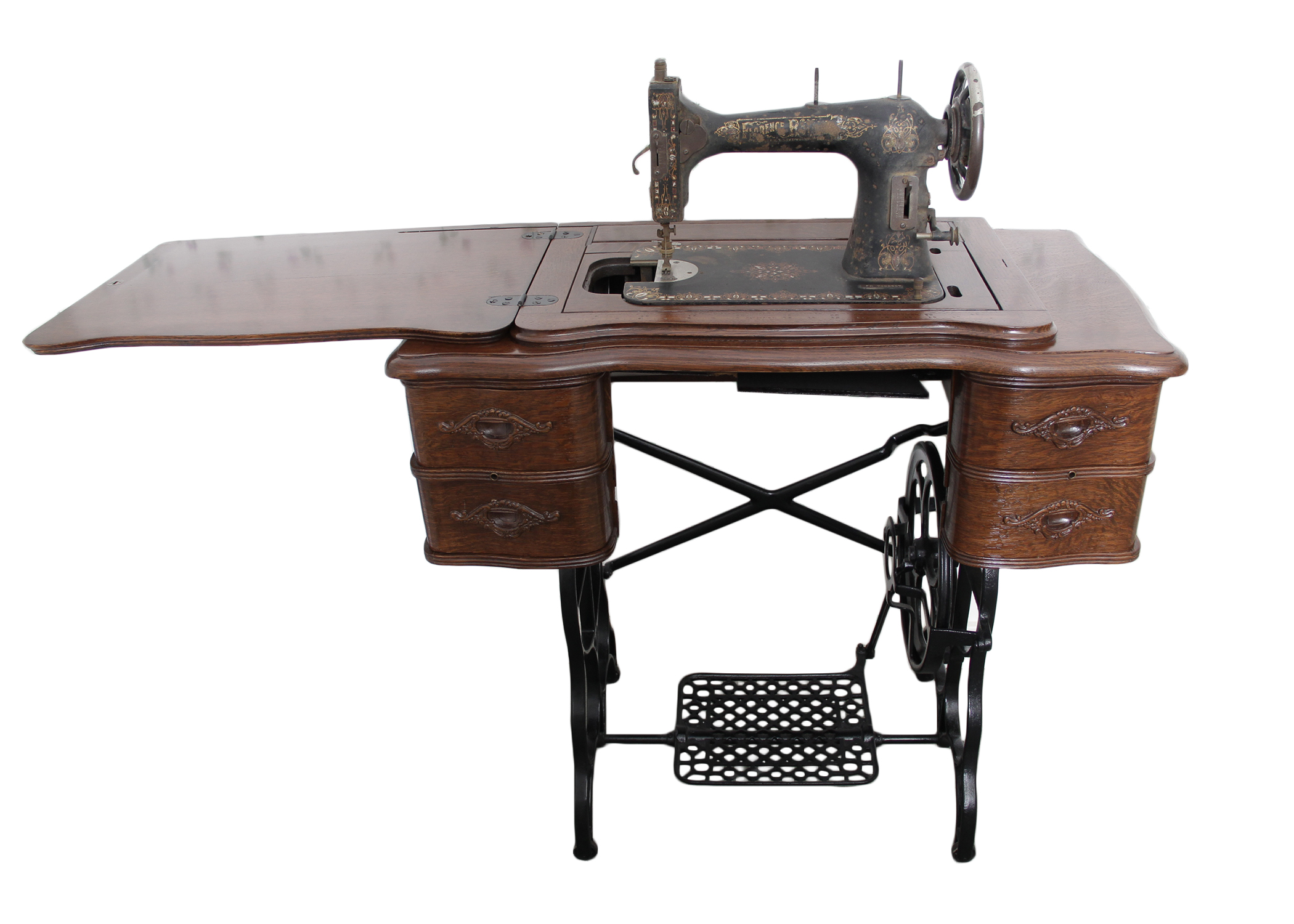 Antique Florence Rotary Sewing Machine EBTH