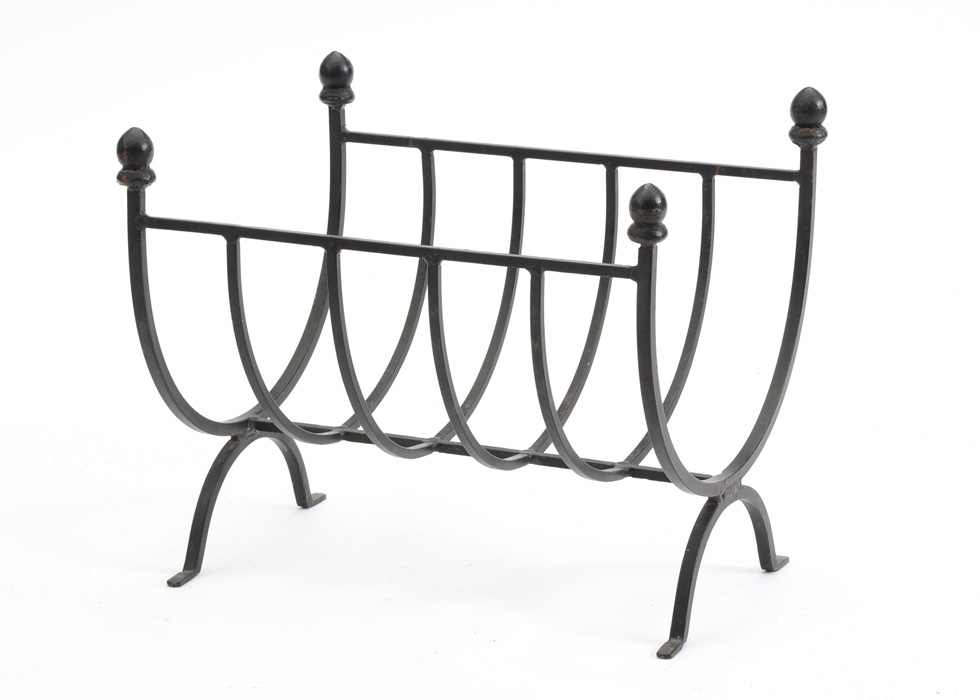 Wrought Iron Log Holder EBTH