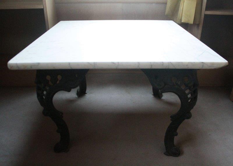 Marble Top Side Table EBTH