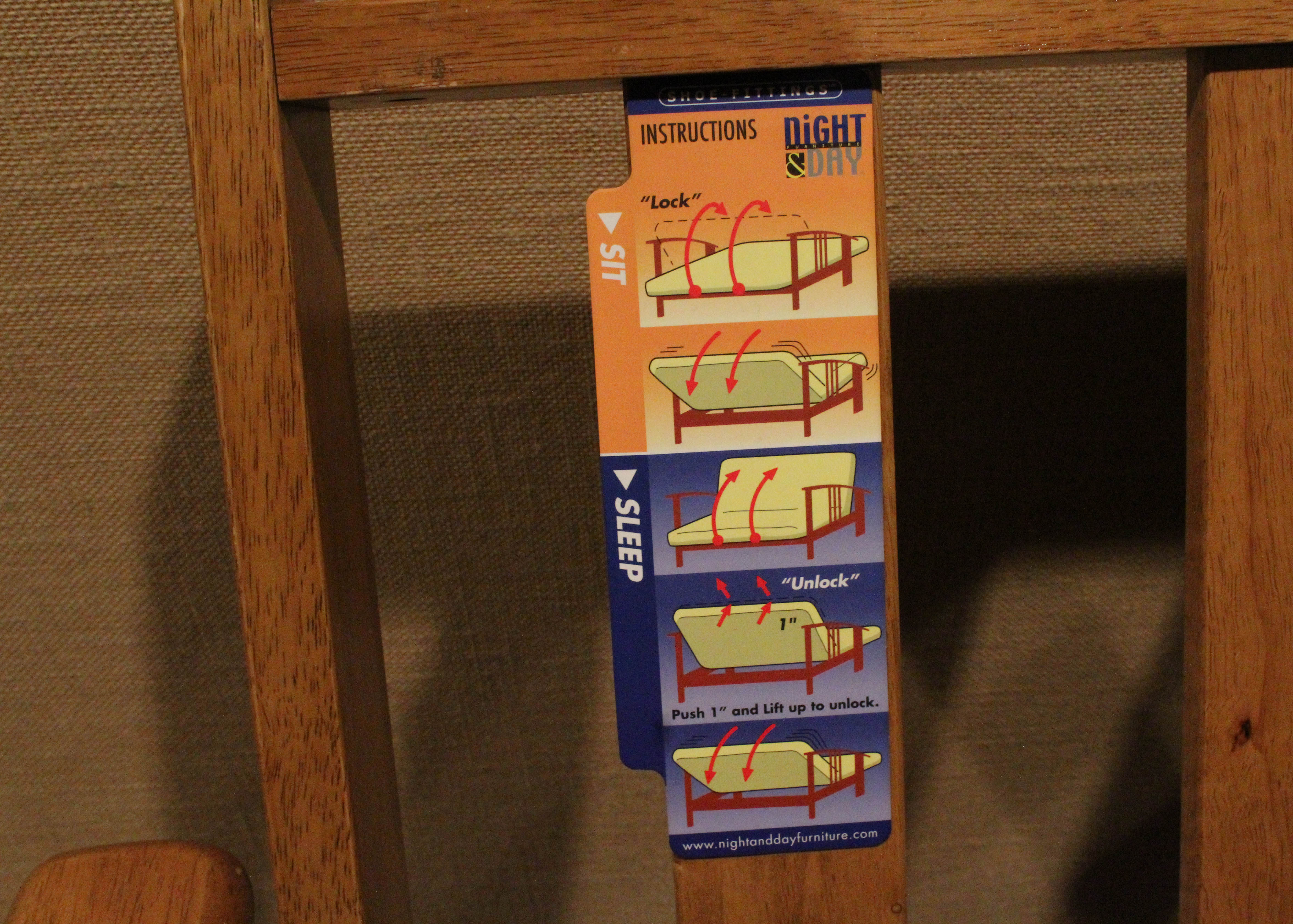 Night and Day Futon Sofa EBTH