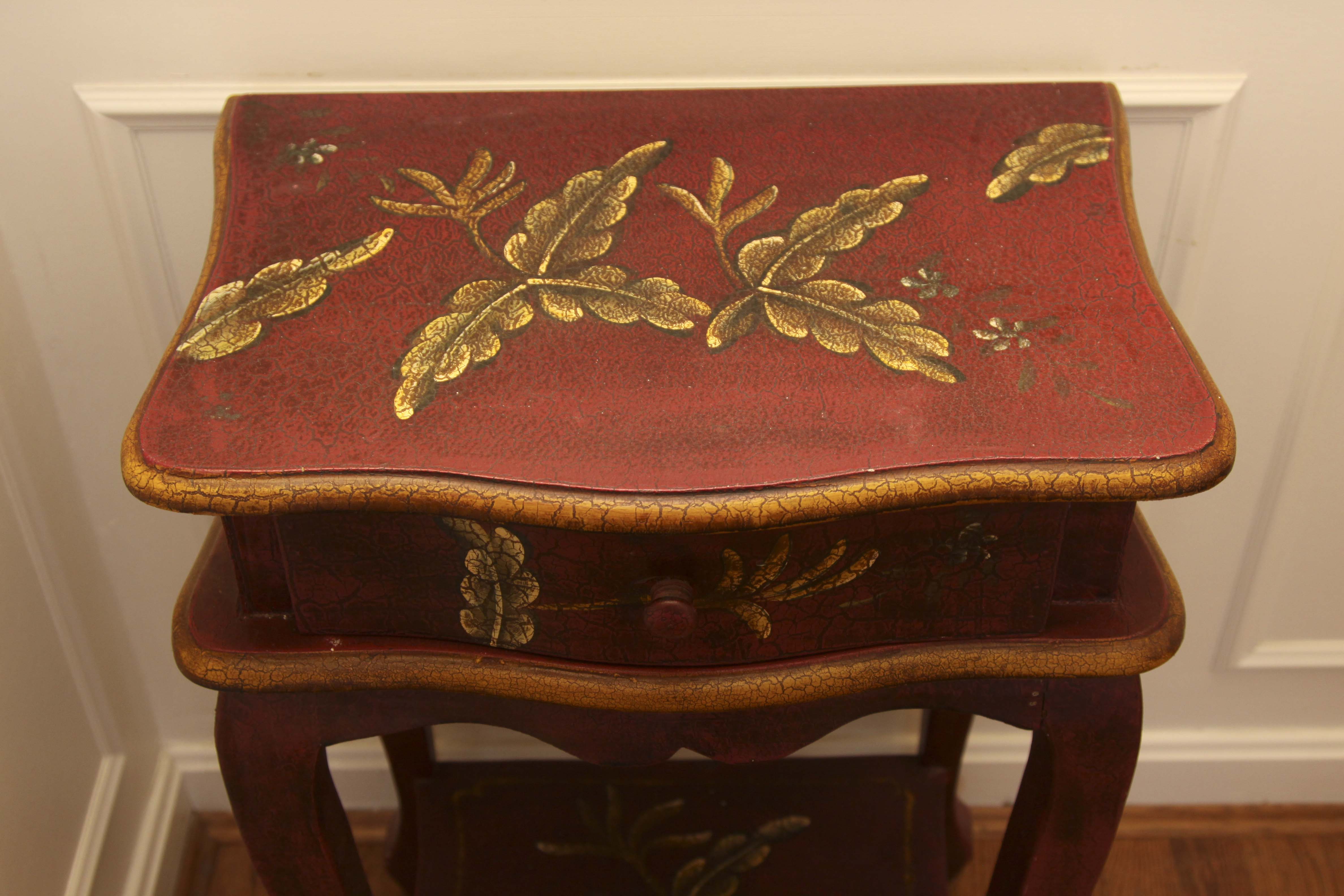 Small HandPainted Hall Table EBTH