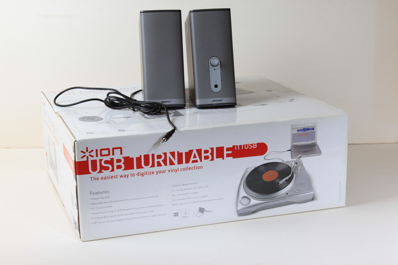 bose turntable speakers