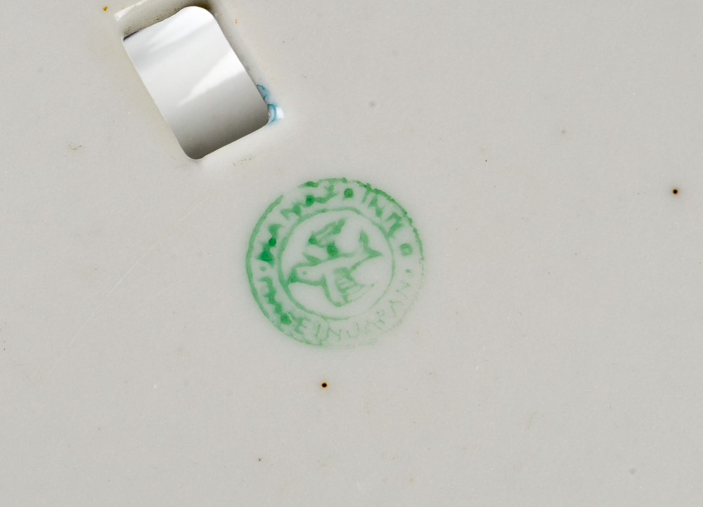 Pair of Art Deco Porcelain Wall Pockets EBTH