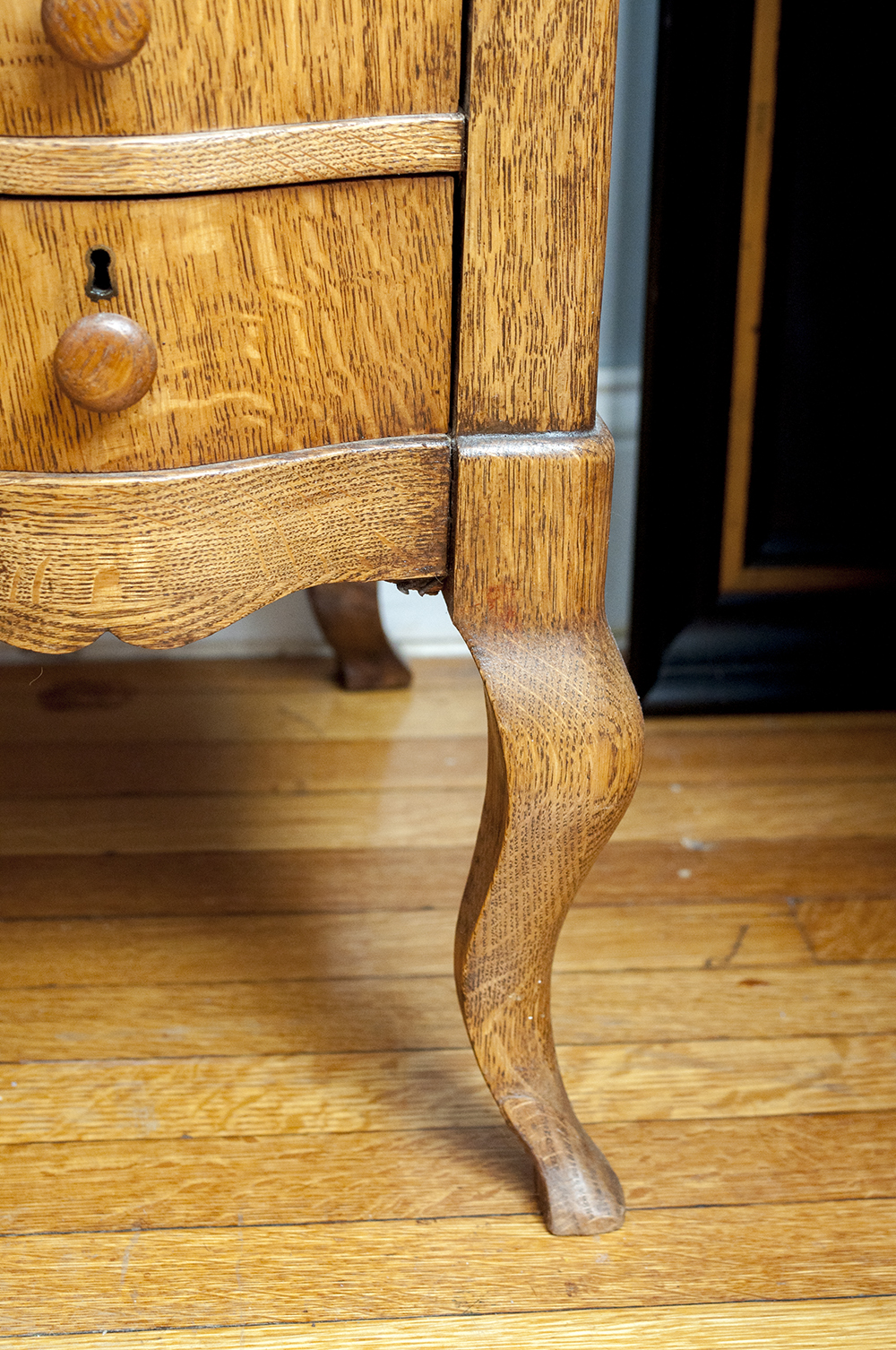 Quartersawn Oak Secretary Desk EBTH