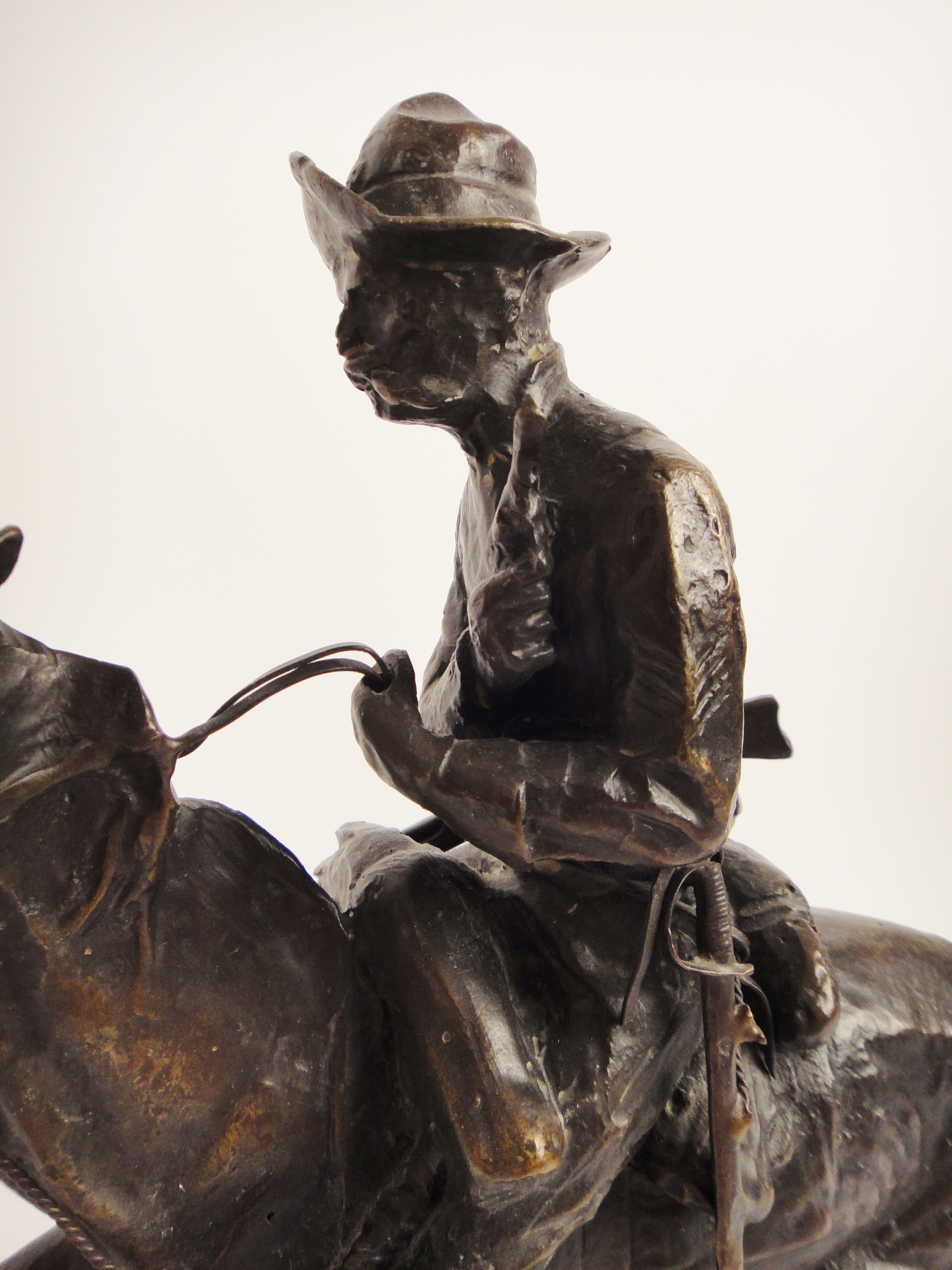 Frederic Remington "Trooper of the Plains" Bronze Sculpture EBTH