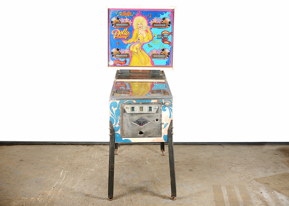 Circa 1978 Dolly Parton Upright Pinball Machine by Bally EBTH