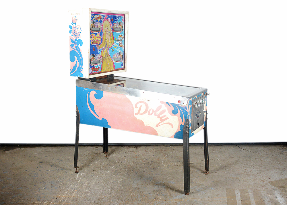 Circa 1978 Dolly Parton Upright Pinball Machine by Bally EBTH