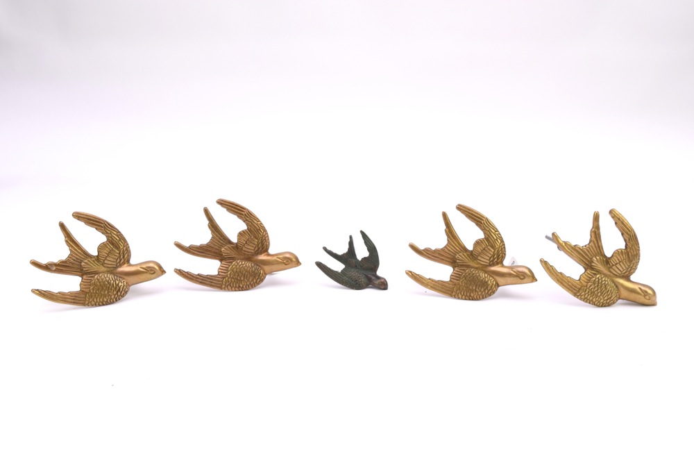 Collection Of Anthropologie Migratory Bird Drawer Pulls Ebth