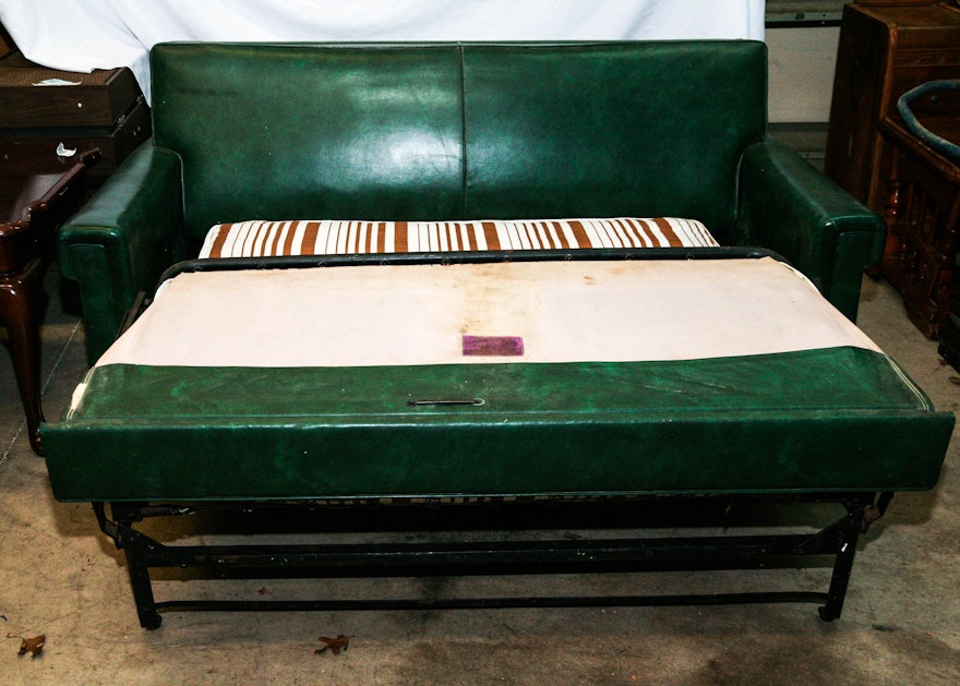 simmons hide a bed sofa vintage