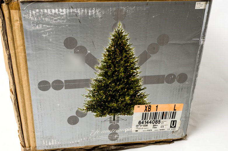 7 Ft. Artificial Austrian Pine Christmas Tree EBTH