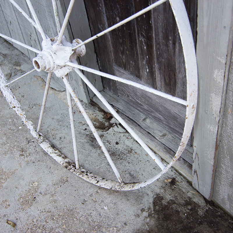 Antique Metal Wagon Wheel EBTH