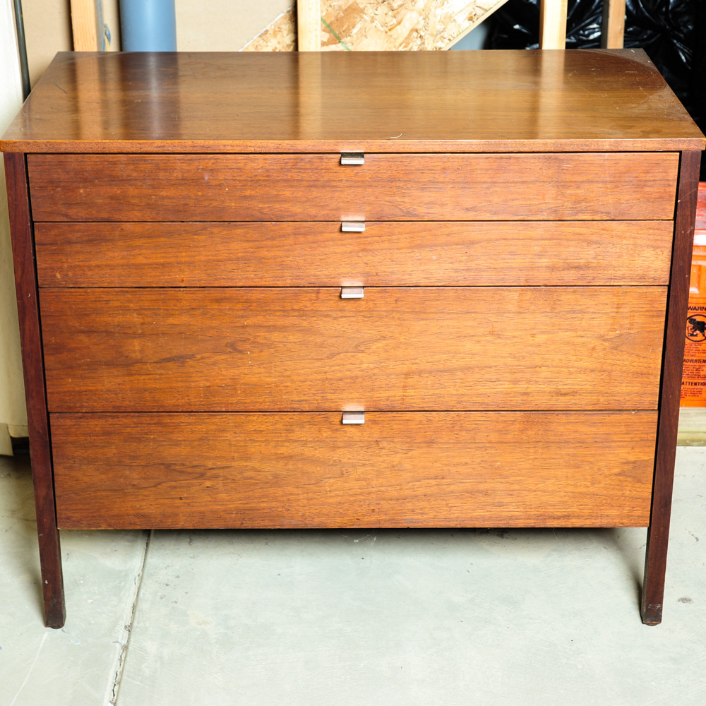 Florence Knoll Cherry Dresser Ebth