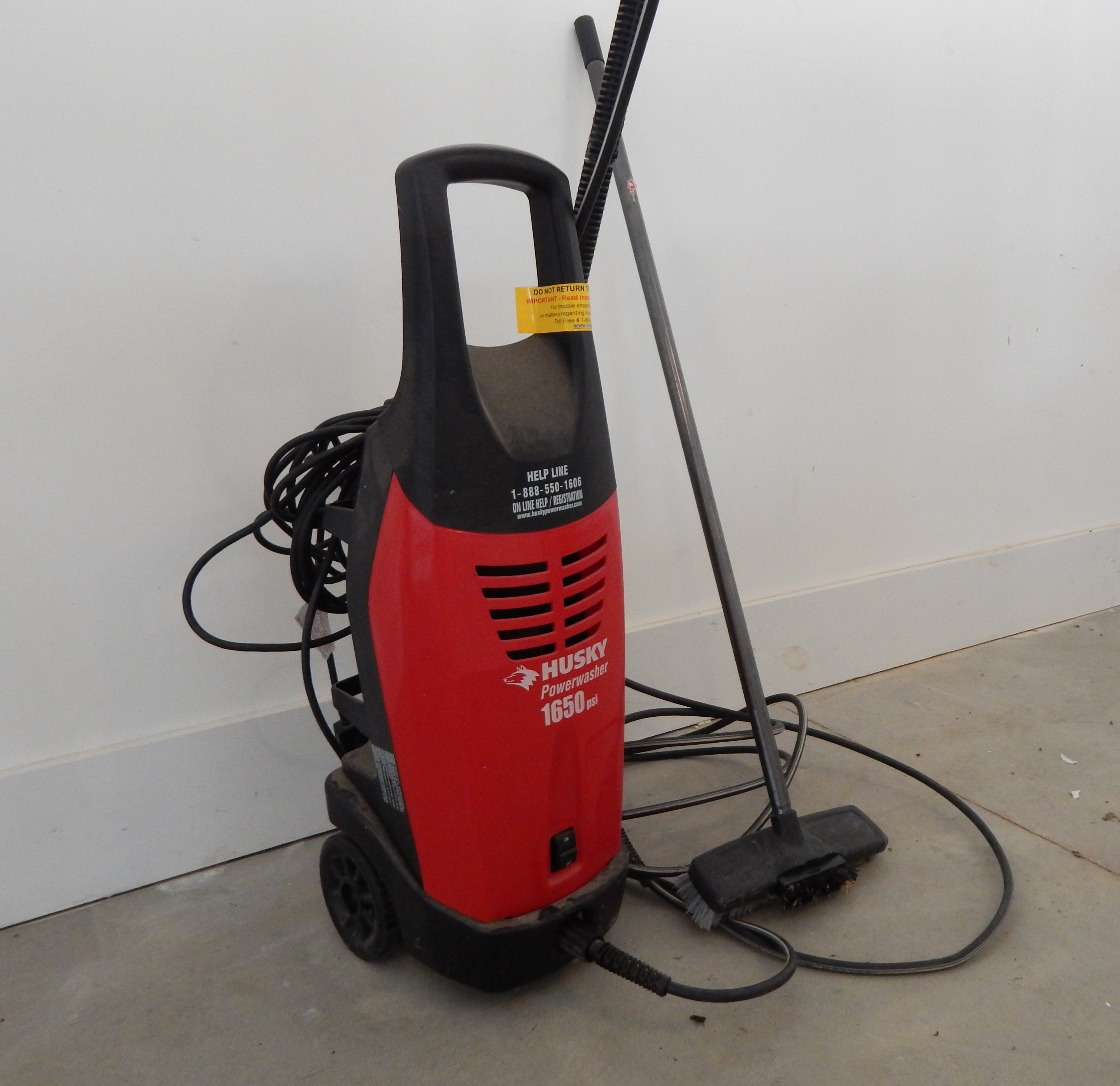 1650 PSI Husky Power Washer EBTH
