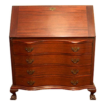 Maddox Tables Drop Front Secretary Desk With Prospect Door Ebth