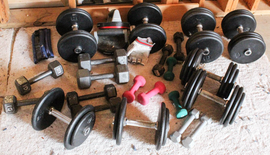 Bodysmith by Parabody Weight Bench and Weights EBTH