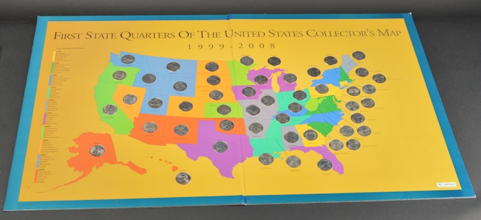 state quarters of the united states collectors map state quarters of the united states collector s map state quarters of the united states collectors map state quarters of the united states collector s map