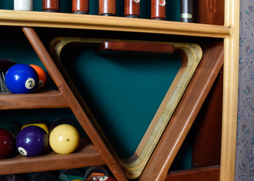 c.1875 BrunswickBalkeCollender "Monarch" Pool Table EBTH