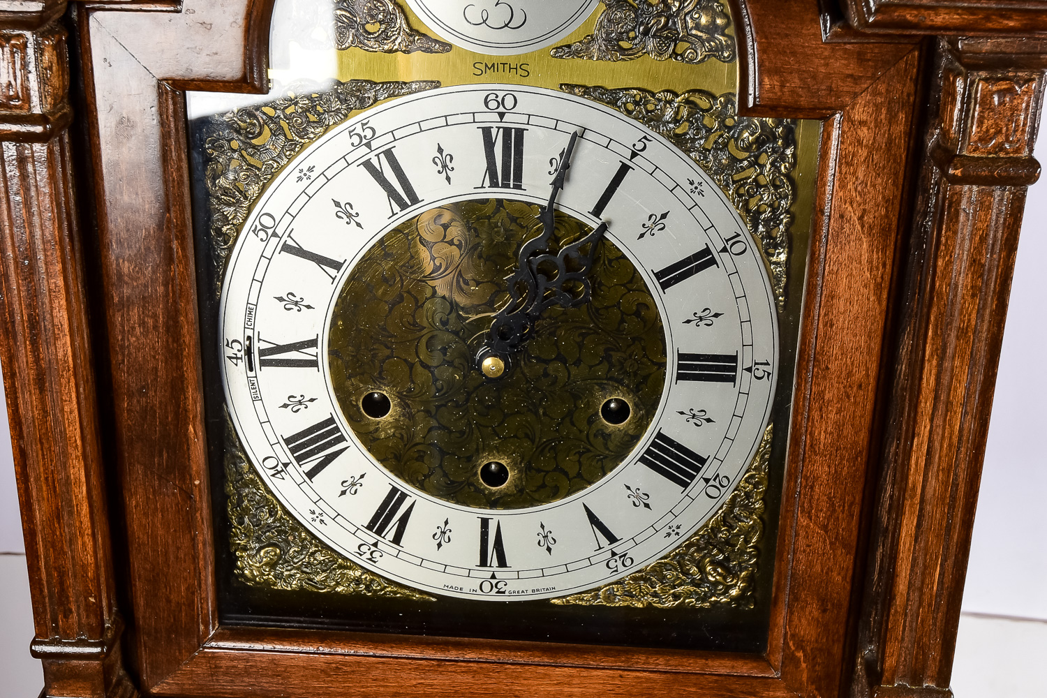 Antique Smiths Tempus Fugit Grandmother Clock EBTH