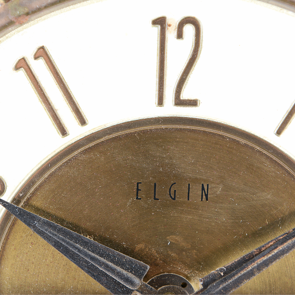 Vintage Elgin Sunburst Wall Clock EBTH