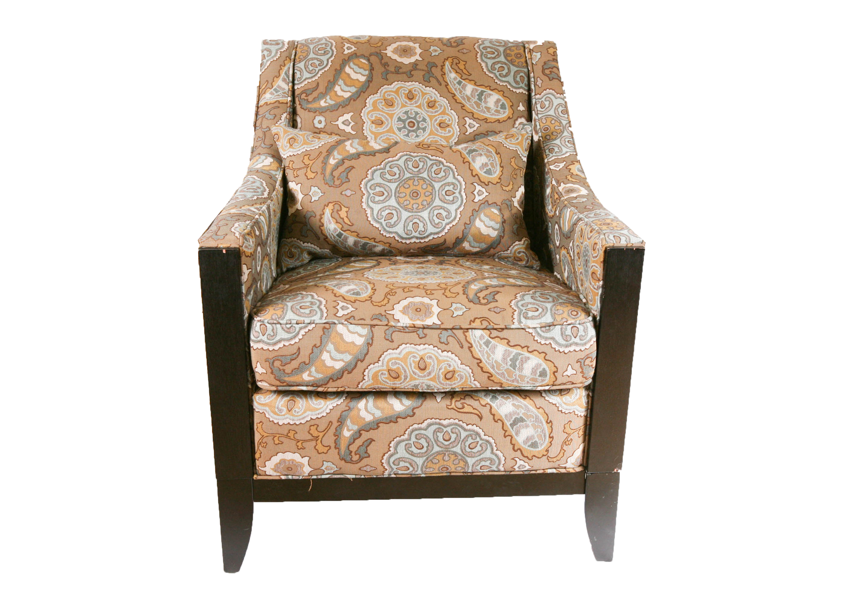 Paisley Upholstered Armchair EBTH