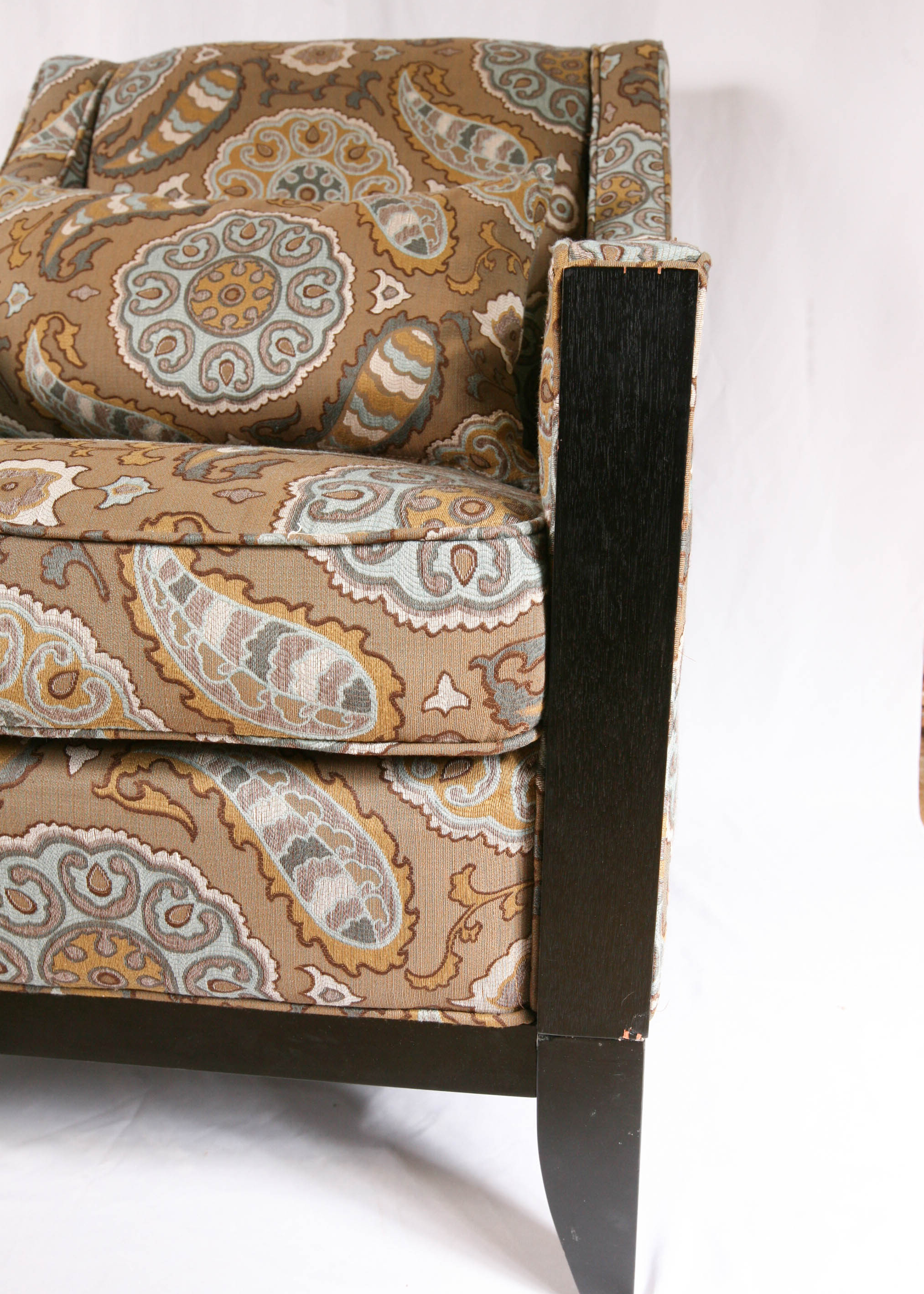 Paisley Upholstered Armchair EBTH