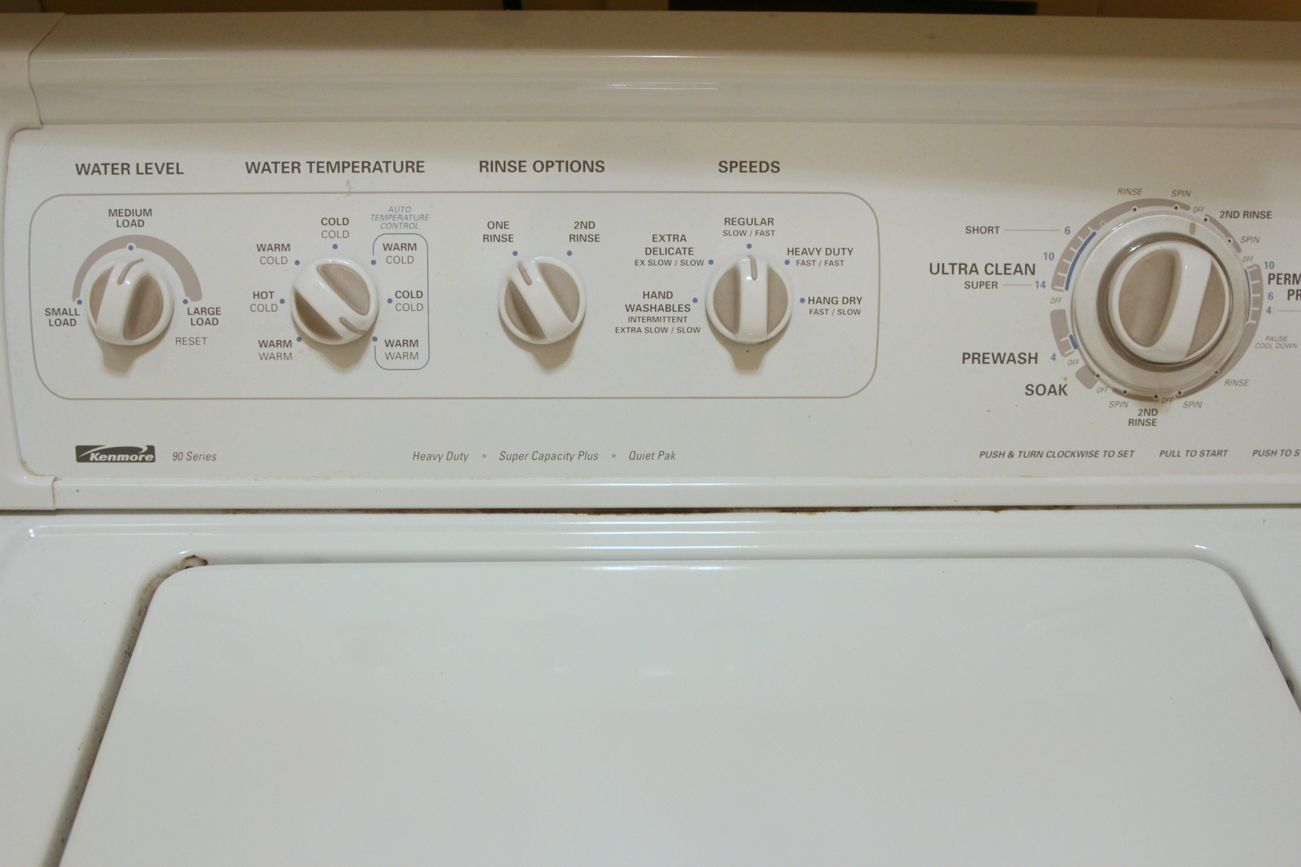Kenmore 90 Series Washing Machine EBTH