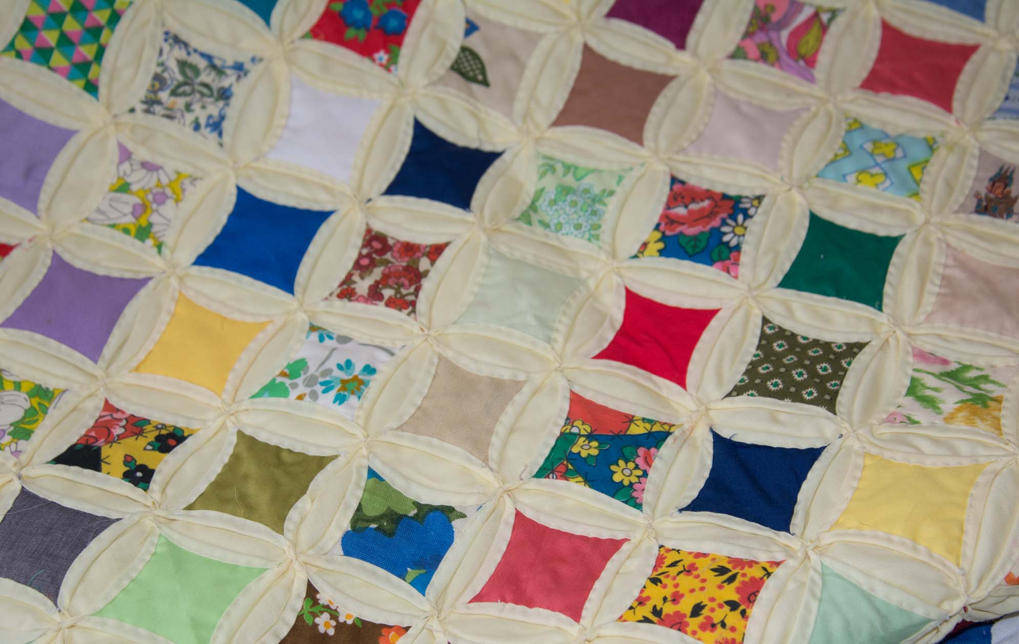 Pair of Vintage Handmade Quilts EBTH