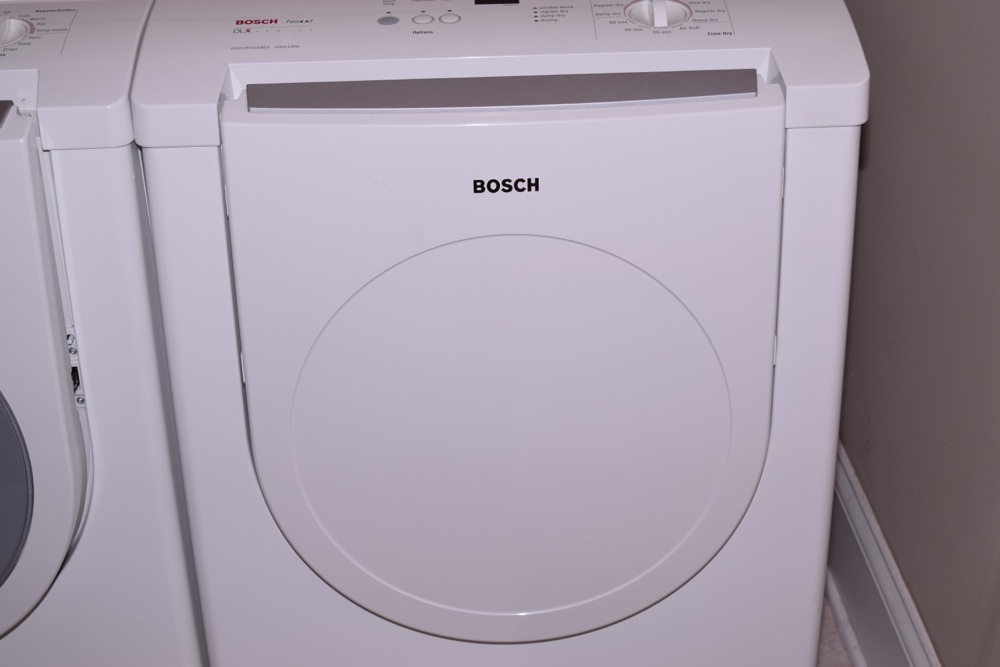 Bosch Nexxt DLX Series Washer and Electric Dryer EBTH