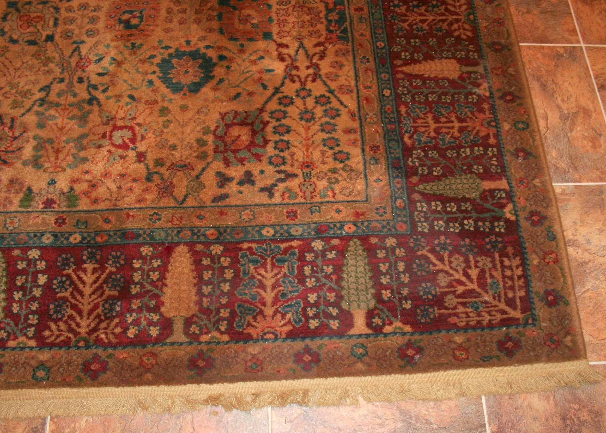 Karastan "Persian Vase" Wool Area Rug EBTH
