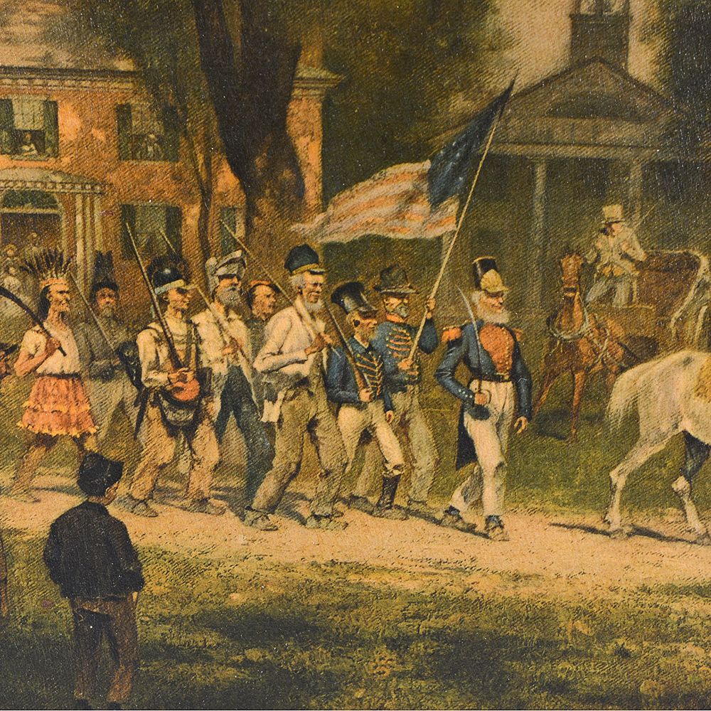 Reofect Textured Reproduction of Alfred Cornelius Howland's ''Fourth of