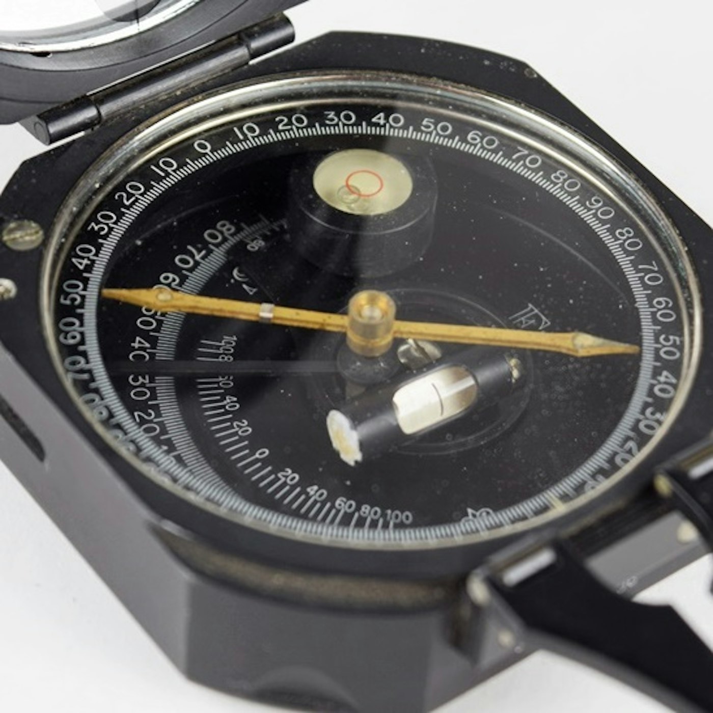 K &amp; E Natural Sines Hand Held Forestry Surveying Compass ...
