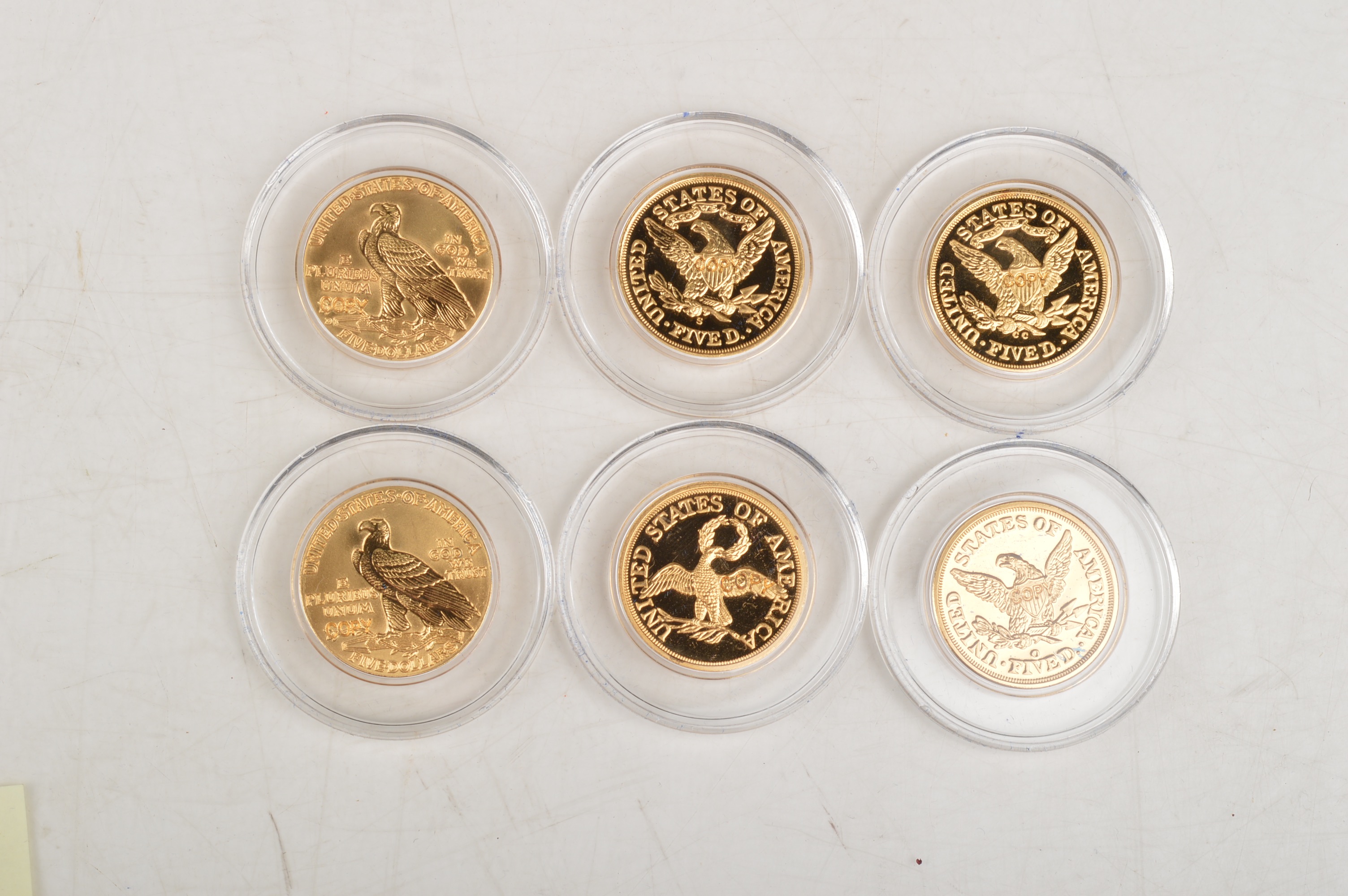 24K Gold Clad Tribute Proof Coin Sets EBTH