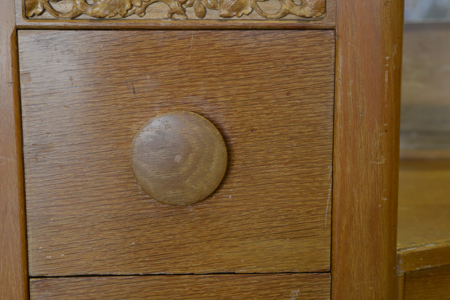 Vintage Thomasville Art Deco Dressing Table with Mirror EBTH