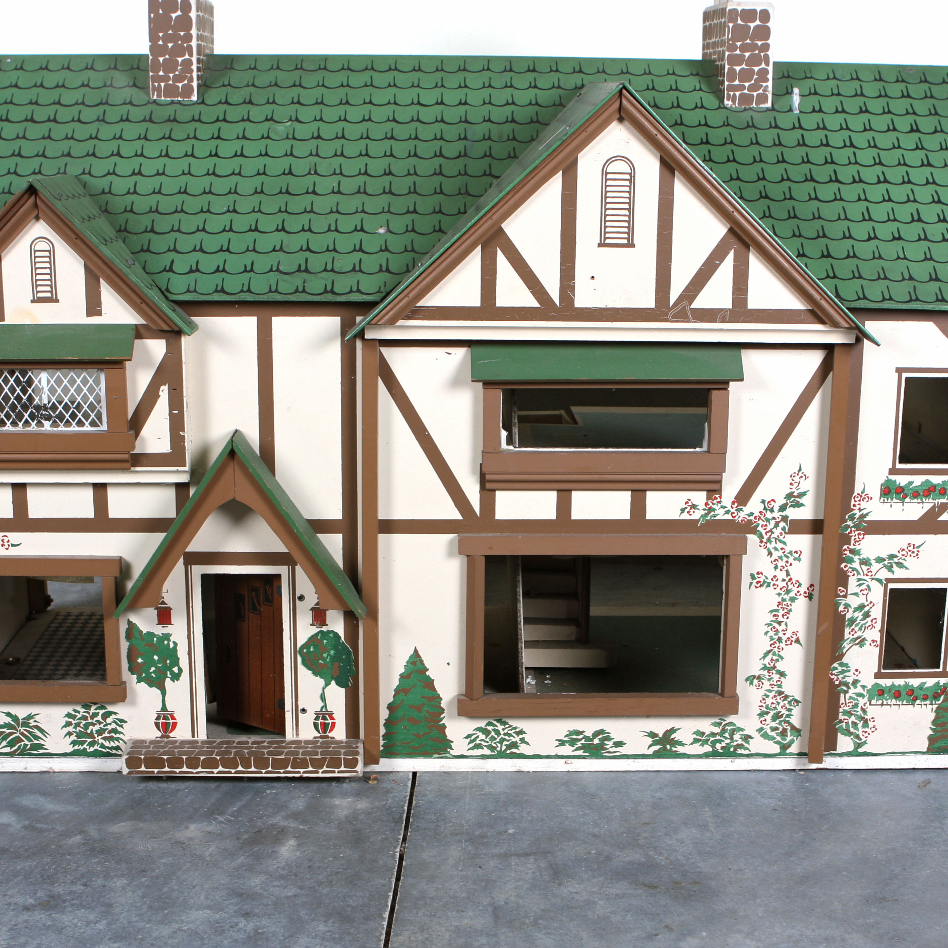 Large Plywood Dollhouse EBTH