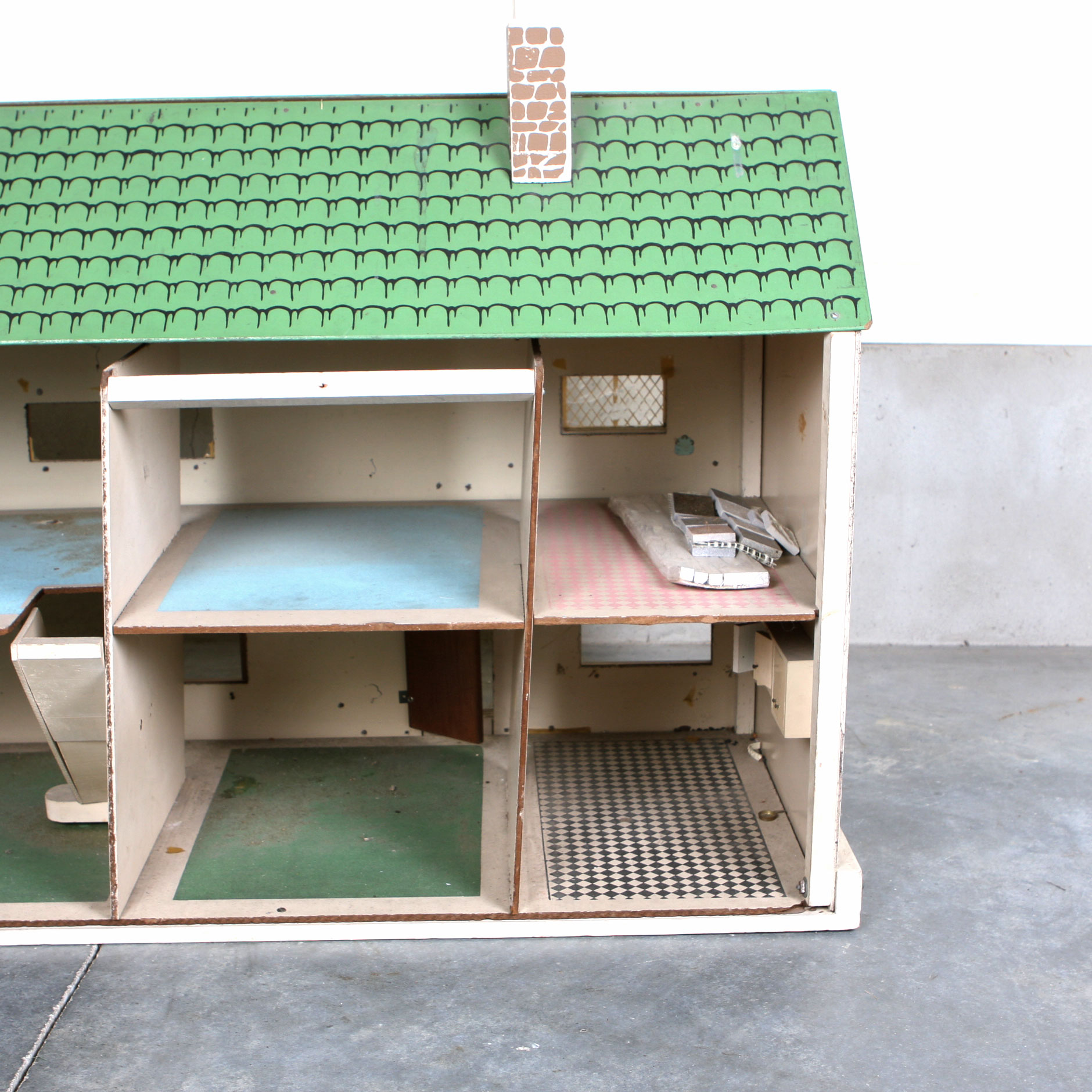 Large Plywood Dollhouse EBTH