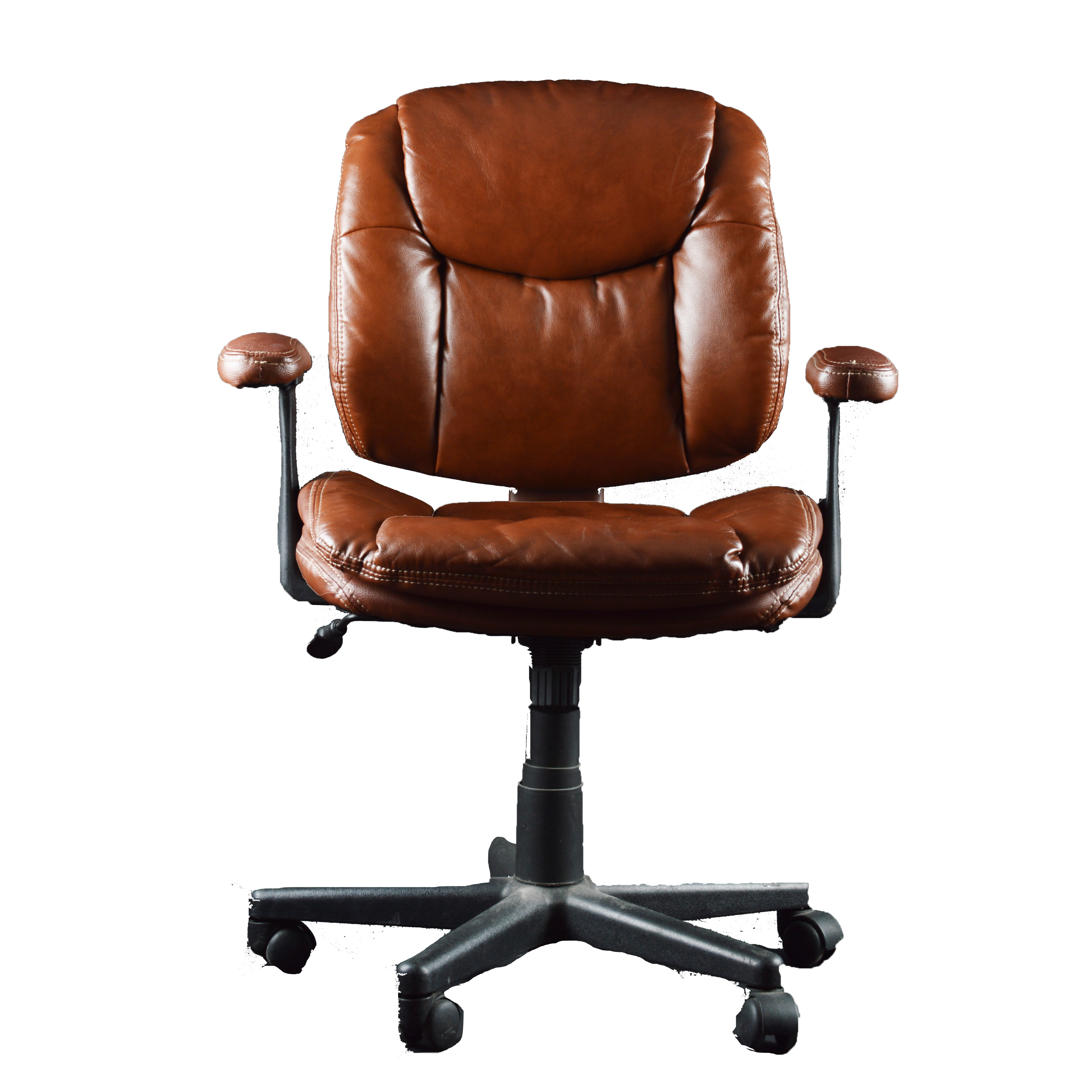 Faux Leather Office Chair EBTH